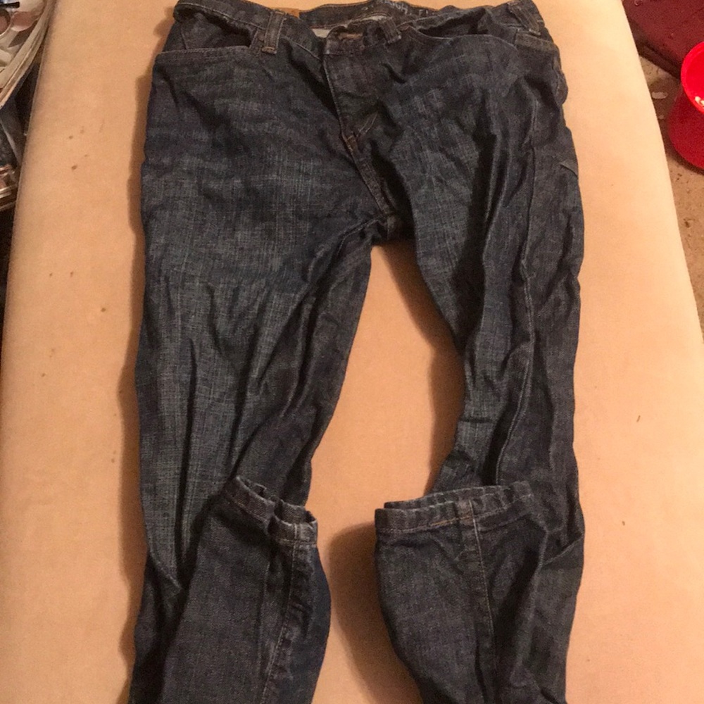 Used blue men jean